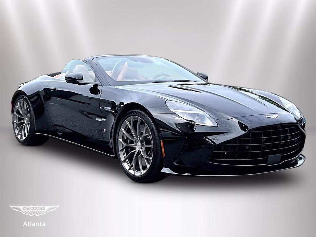 2026 Jet Black Aston Martin Vantage S Roadster RWD Convertible
