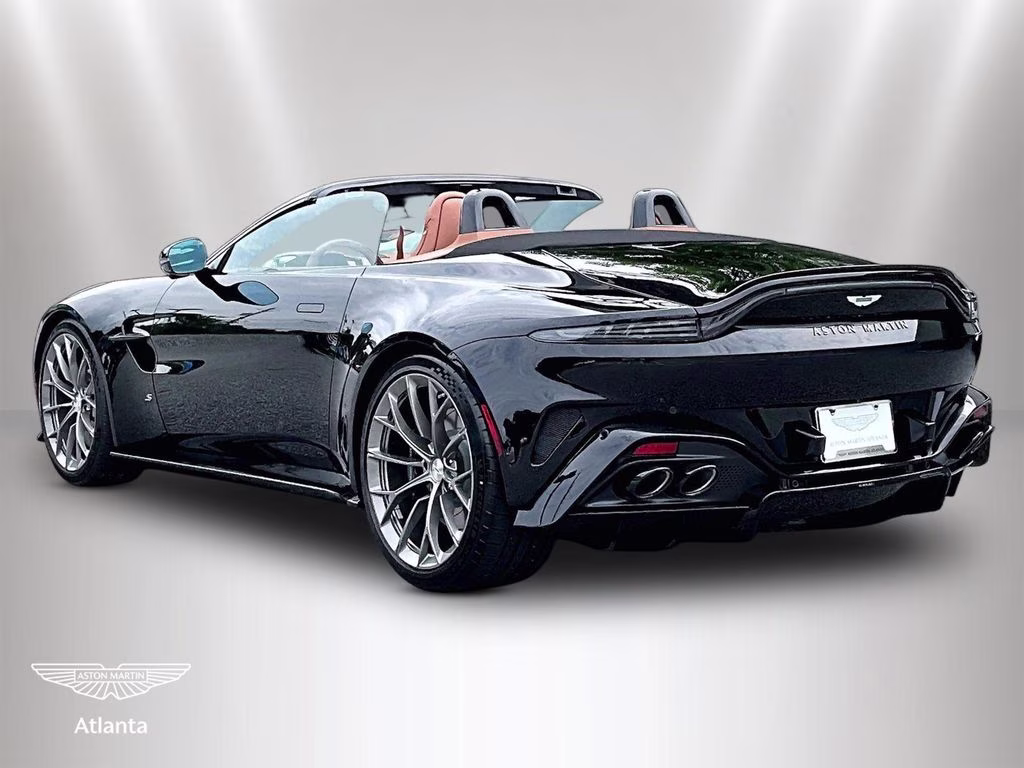 2026 Jet Black Aston Martin Vantage S Roadster RWD Convertible