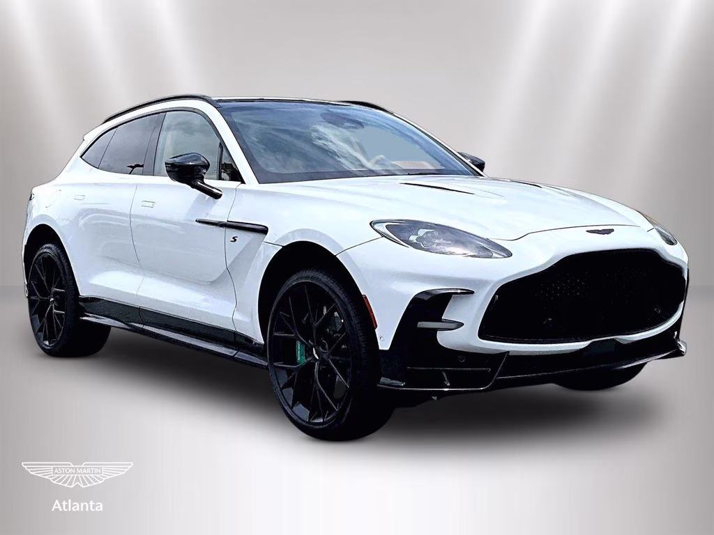 2026 Lunar White Aston Martin DBX S AWD SUV