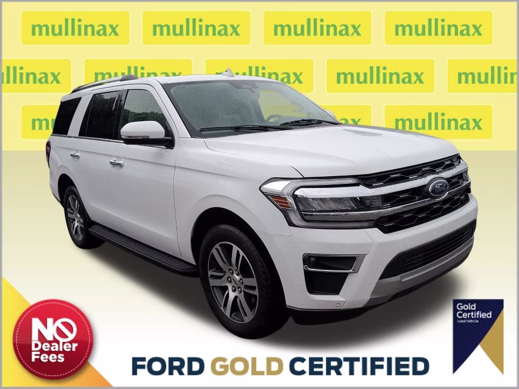 2024 Oxford White Ford Expedition Limited RWD SUV