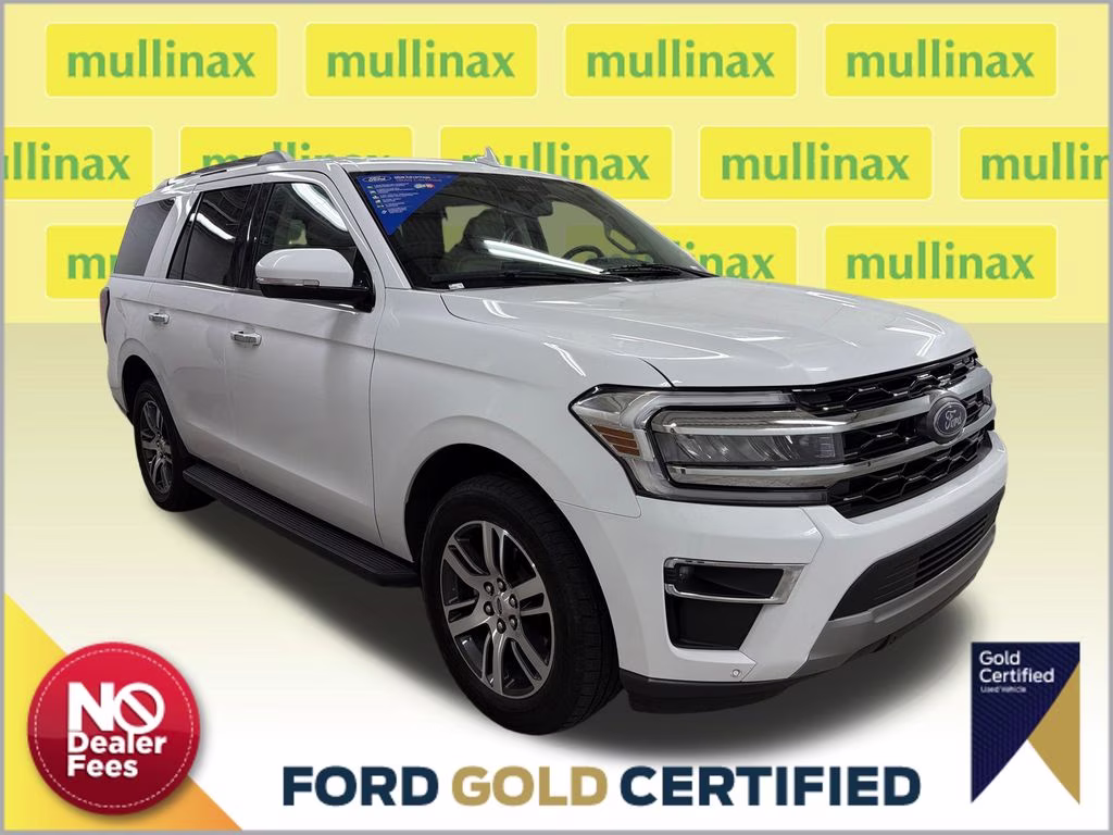 2024 Oxford White Ford Expedition Limited RWD SUV