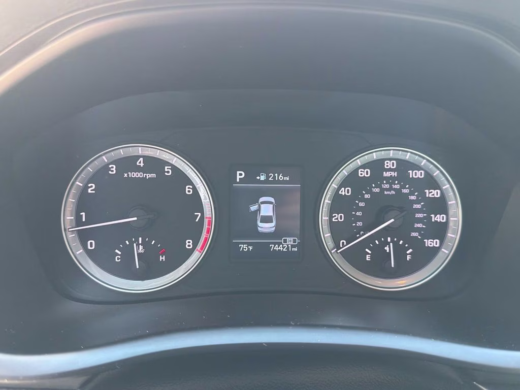 2018 Phantom Black Hyundai Sonata SE FWD Sedan