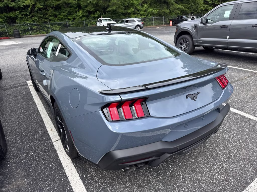 2026 Blue Ford Mustang EcoBoost RWD Coupe