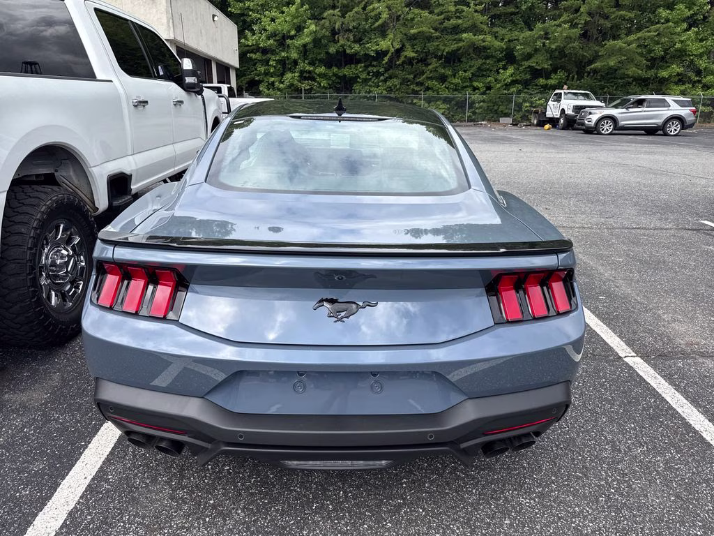 2026 Blue Ford Mustang EcoBoost RWD Coupe