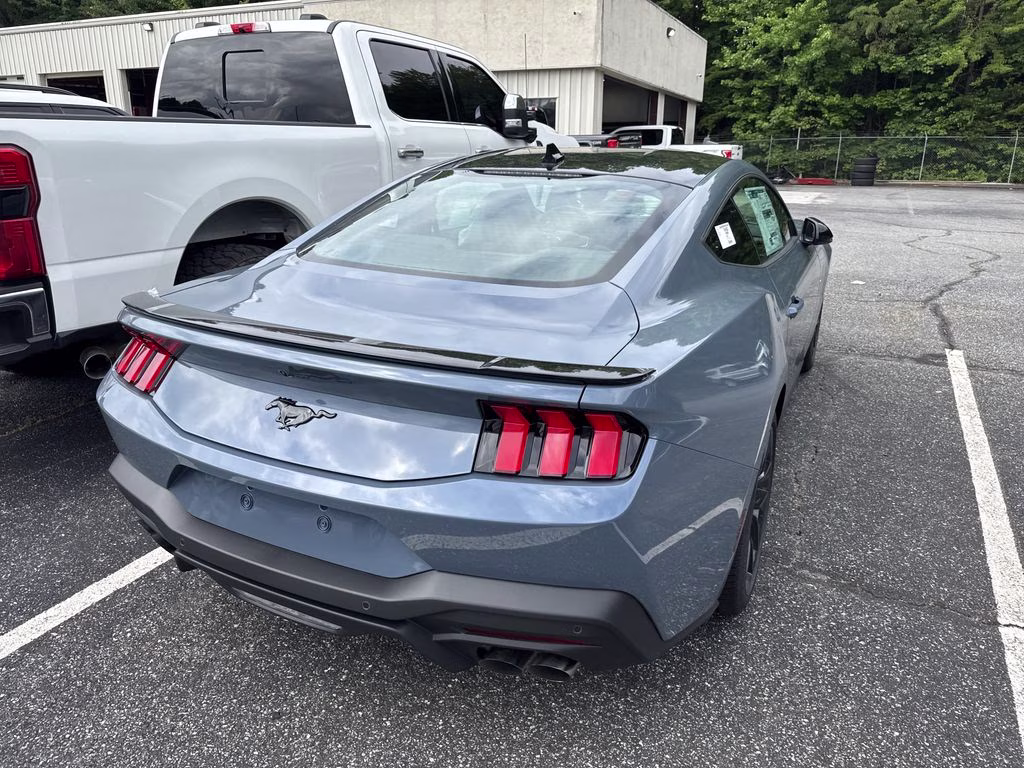 2026 Blue Ford Mustang EcoBoost RWD Coupe