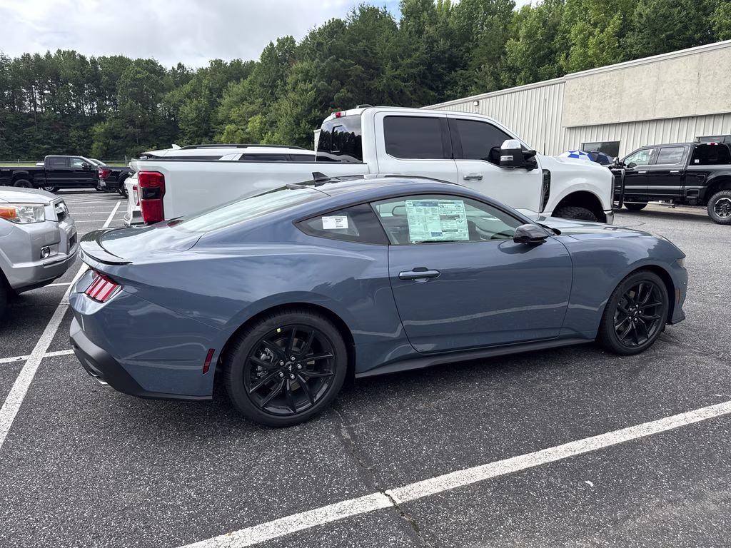 2026 Blue Ford Mustang EcoBoost RWD Coupe