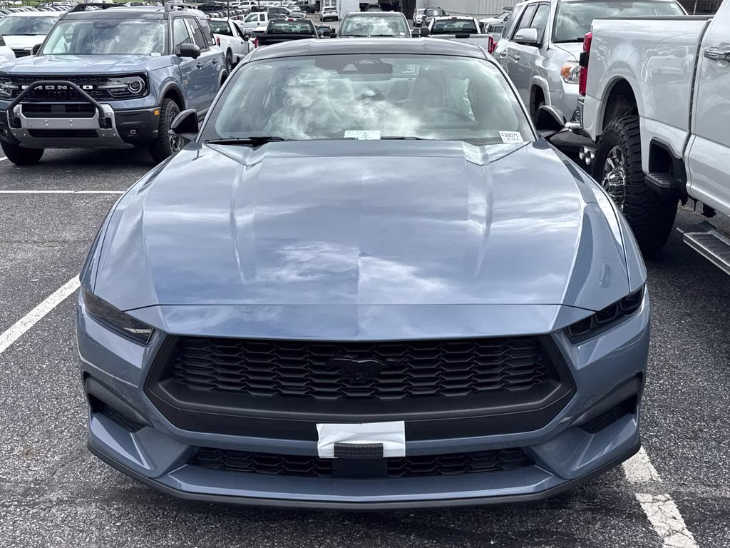 2026 Blue Ford Mustang EcoBoost RWD Coupe