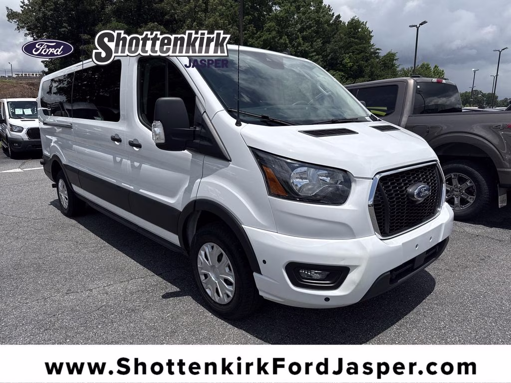2024 Oxford White Ford Transit-350 XLT RWD Crossover