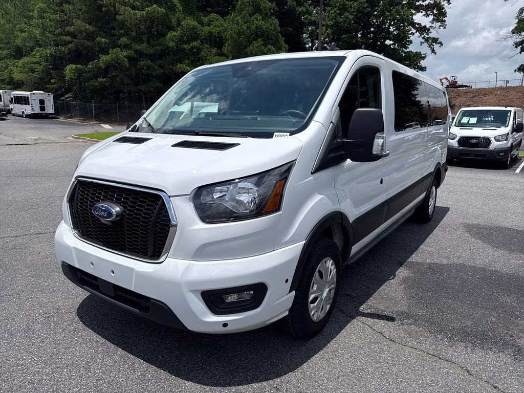 2024 Oxford White Ford Transit-350 XLT RWD Crossover