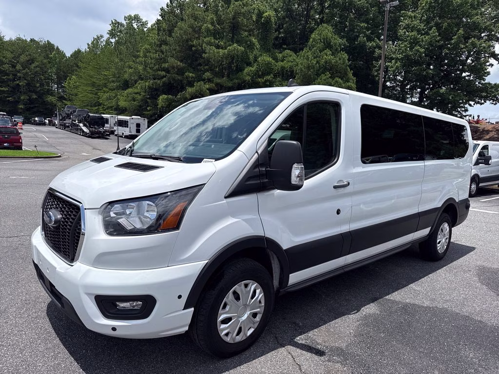 2024 Oxford White Ford Transit-350 XLT RWD Crossover