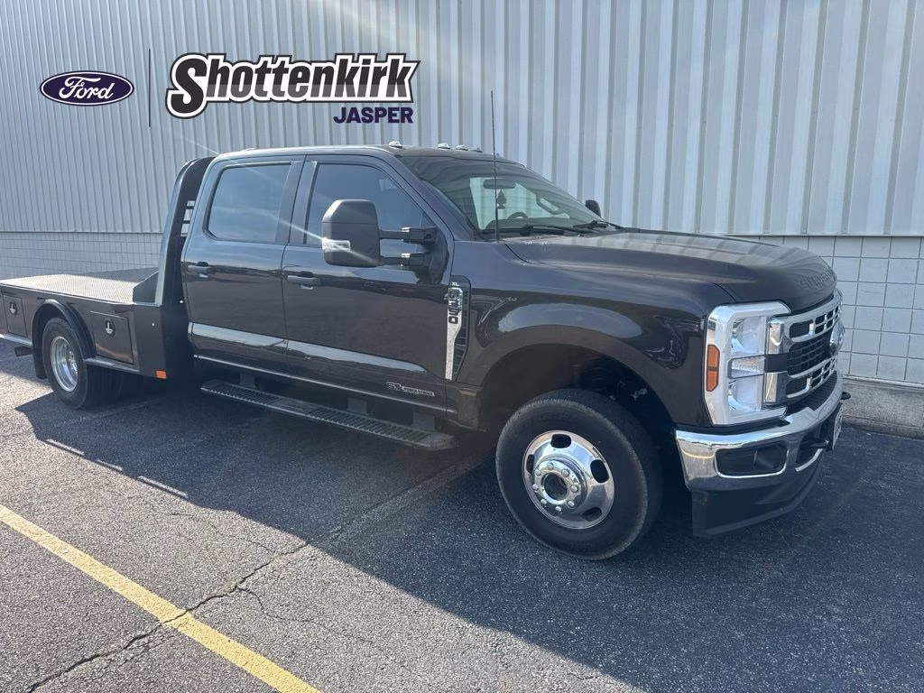 2024 Darkened Bronze Metallic Ford Super Duty F-350 DRW XL 4X4 Chassis
