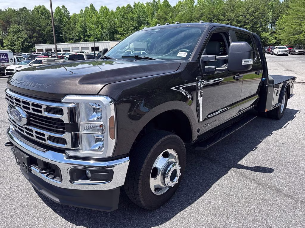 2024 Darkened Bronze Metallic Ford Super Duty F-350 DRW XL 4X4 Chassis