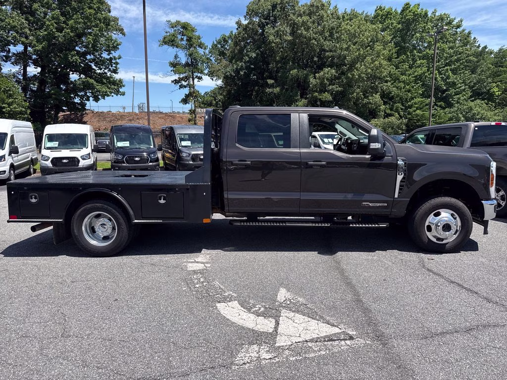 2024 Darkened Bronze Metallic Ford Super Duty F-350 DRW XL 4X4 Chassis