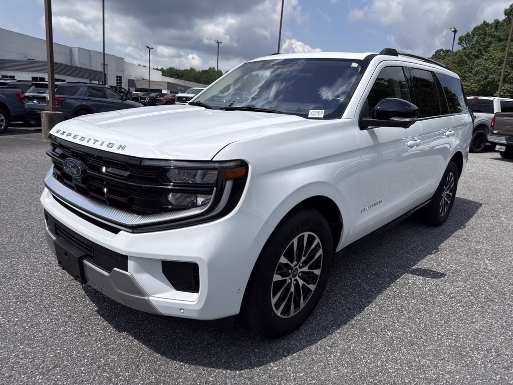 2025 Oxford White Ford Expedition Platinum 4X4 SUV