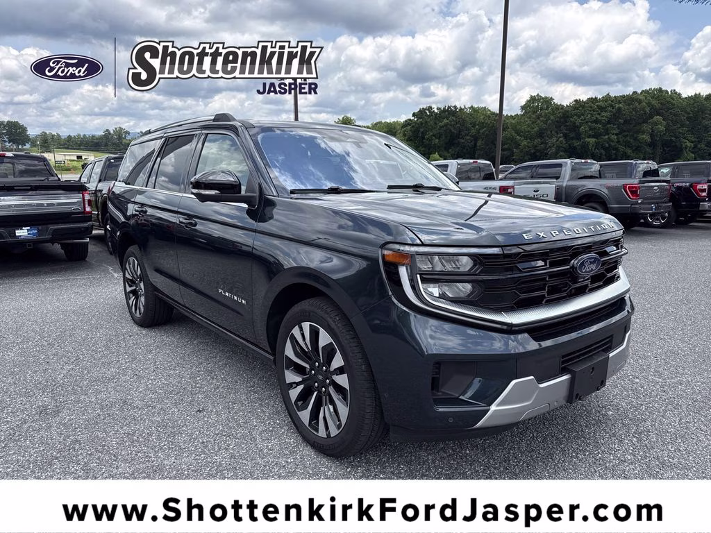 2025 Blue Metallic Ford Expedition Platinum 4X4 SUV