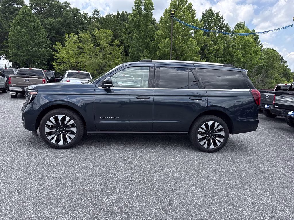 2025 Blue Metallic Ford Expedition Platinum 4X4 SUV
