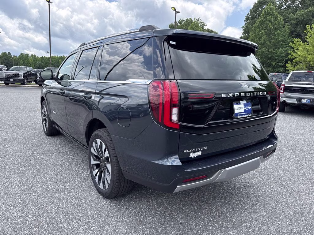 2025 Blue Metallic Ford Expedition Platinum 4X4 SUV