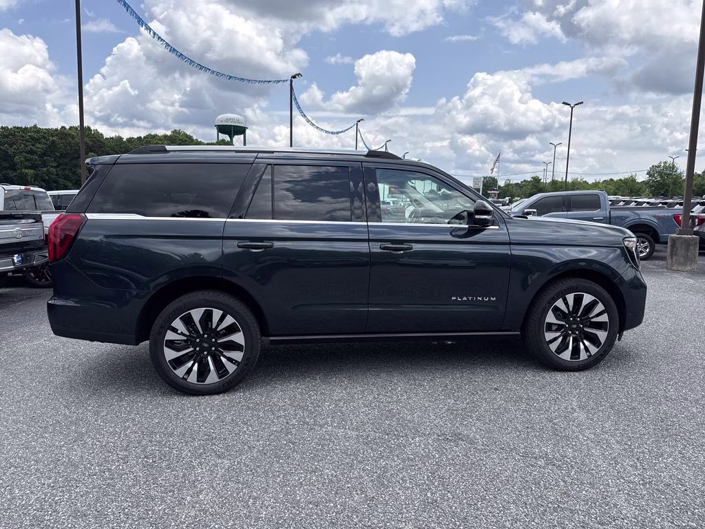 2025 Blue Metallic Ford Expedition Platinum 4X4 SUV
