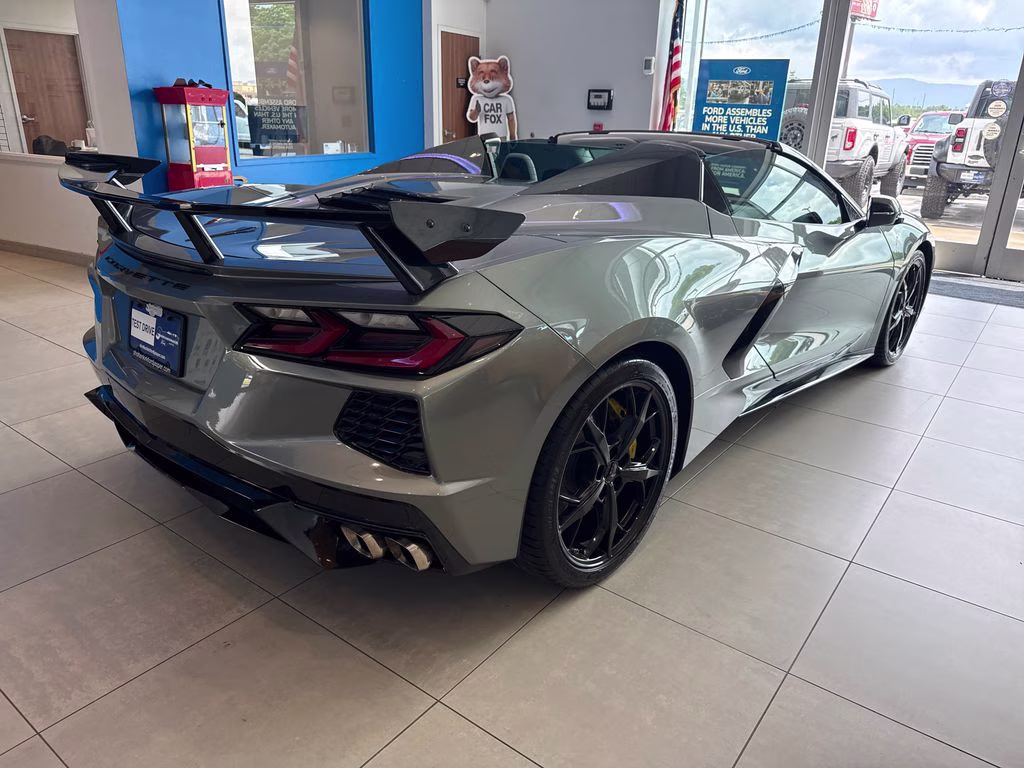 2023 Hypersonic Gray Metallic Chevrolet Corvette Stingray RWD Convertible