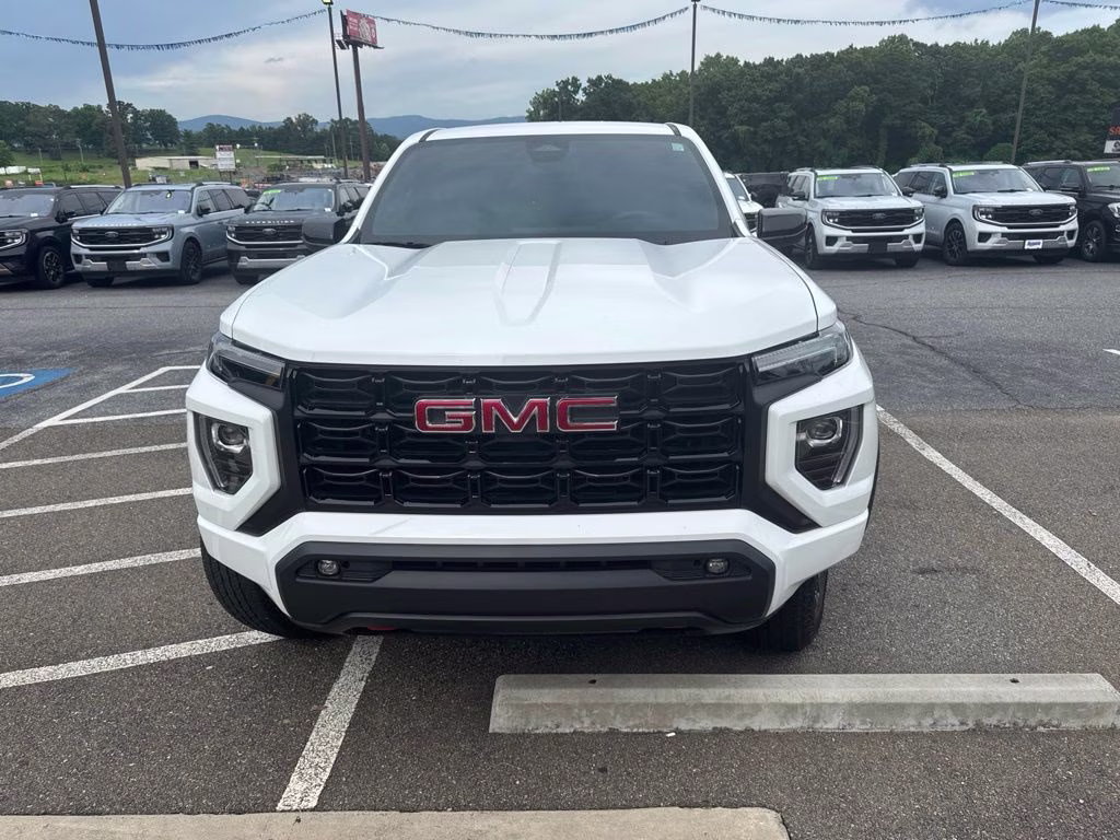 2023 Summit White GMC Canyon Elevation RWD Truck