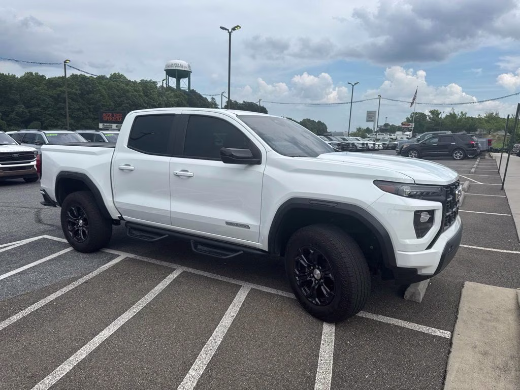 2023 Summit White GMC Canyon Elevation RWD Truck