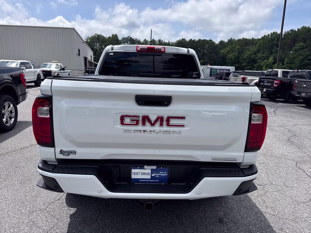 2023 Summit White GMC Canyon Elevation RWD Truck