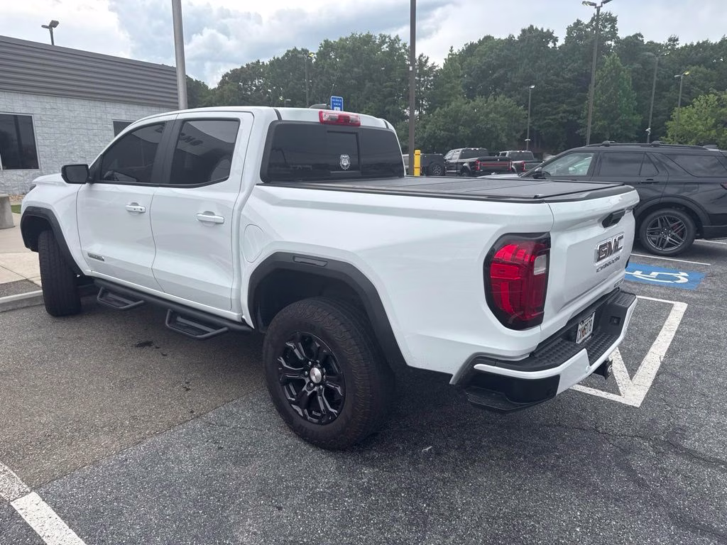 2023 Summit White GMC Canyon Elevation RWD Truck