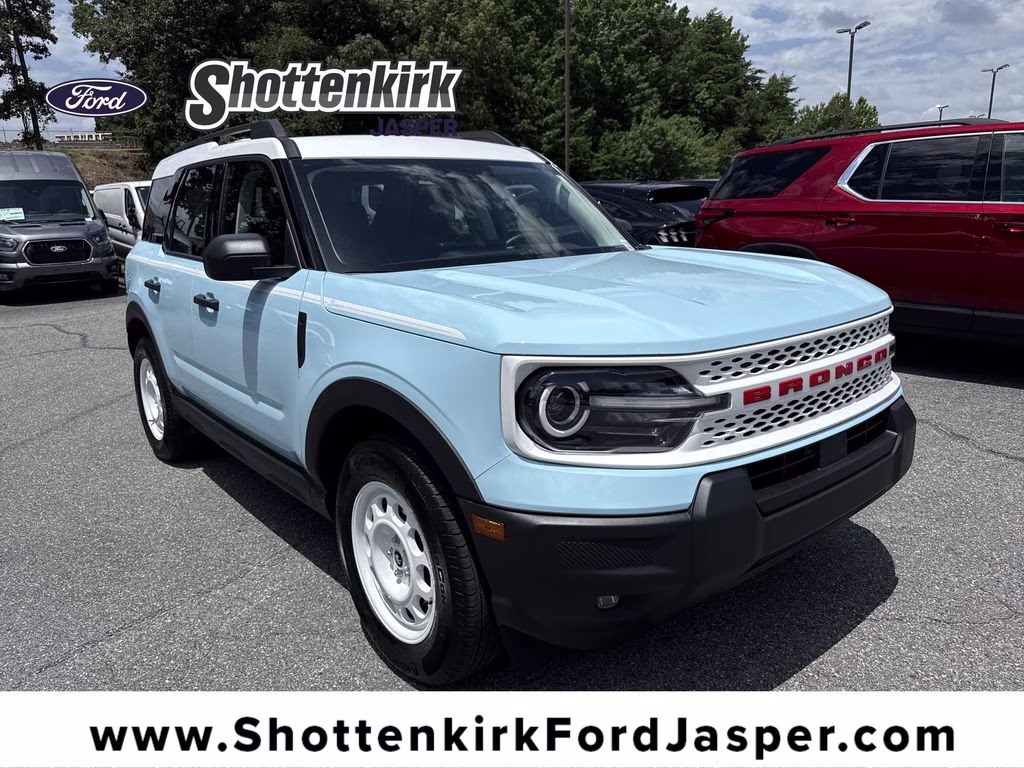 2025 Blue Ford Bronco Sport Heritage 4X4 SUV
