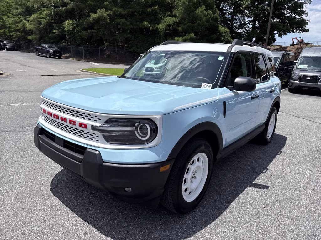 2025 Blue Ford Bronco Sport Heritage 4X4 SUV