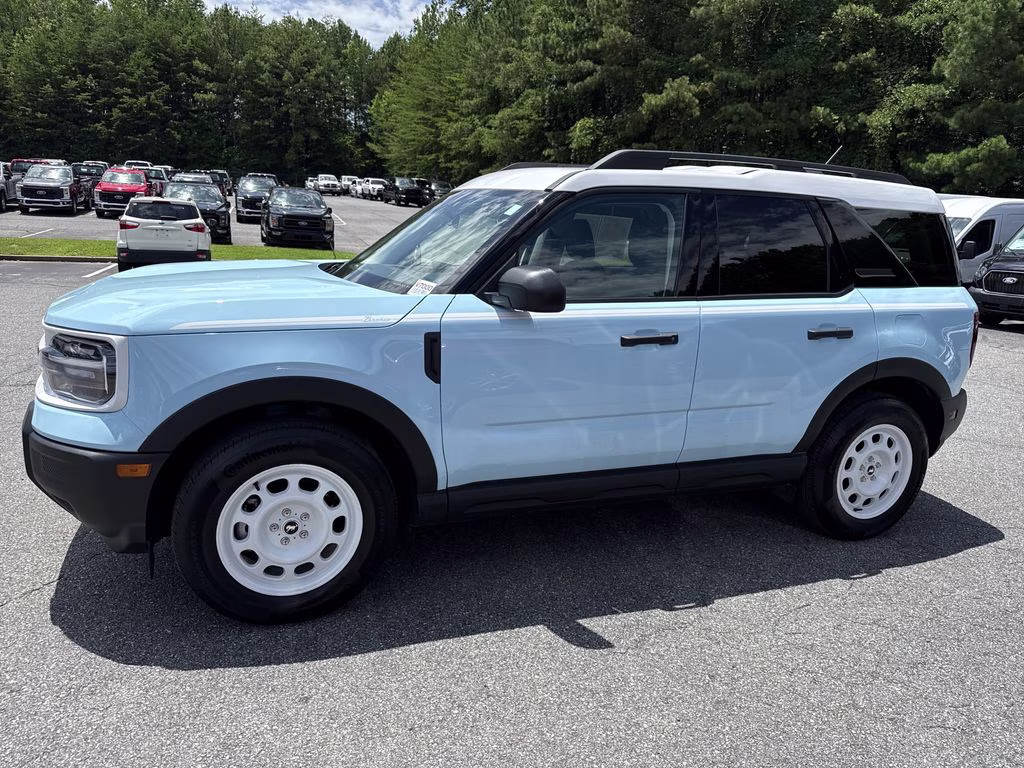 2025 Blue Ford Bronco Sport Heritage 4X4 SUV