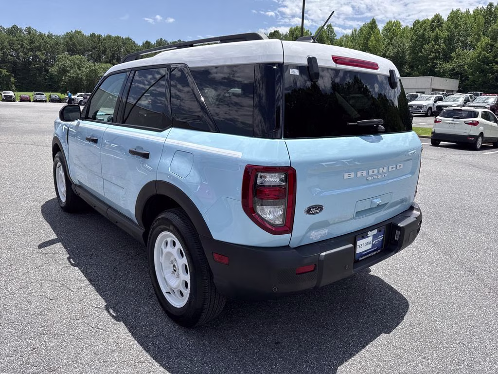 2025 Blue Ford Bronco Sport Heritage 4X4 SUV