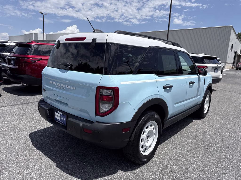 2025 Blue Ford Bronco Sport Heritage 4X4 SUV
