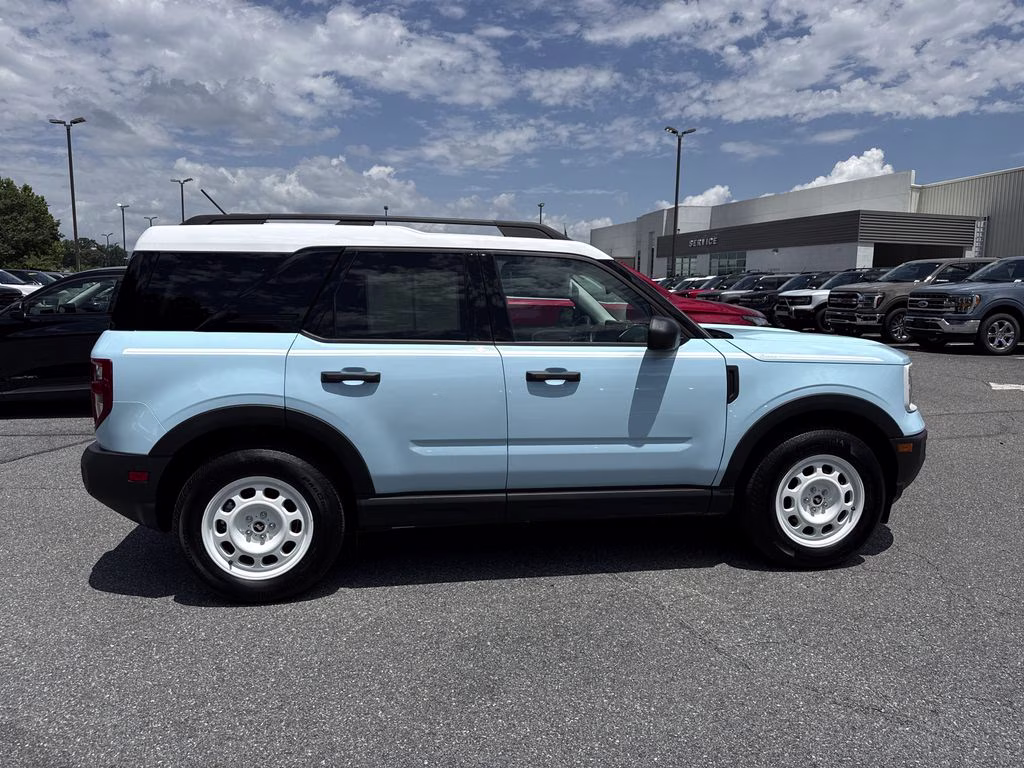 2025 Blue Ford Bronco Sport Heritage 4X4 SUV