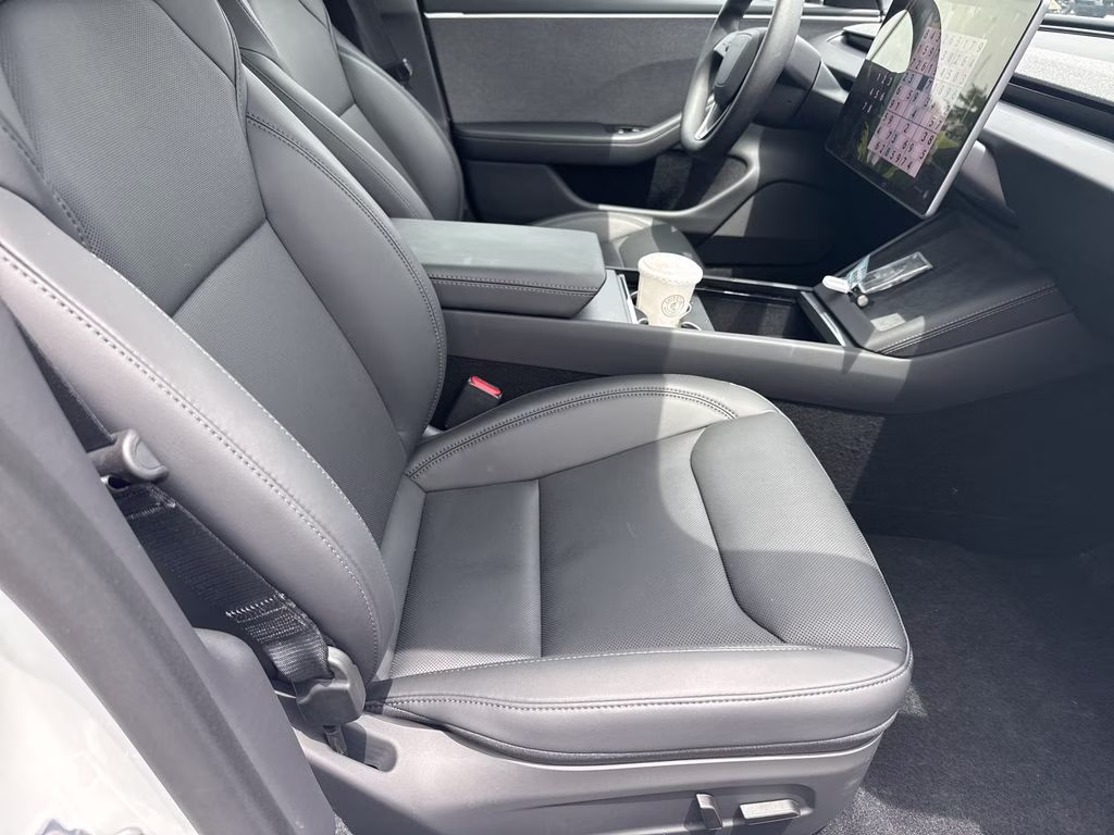 2025 Pearl White Multi-Coat Tesla Model 3 Long Range RWD Sedan