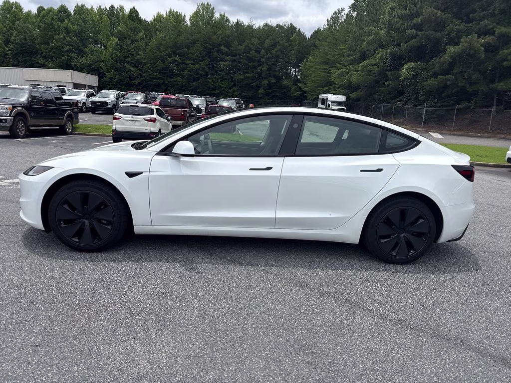 2025 Pearl White Multi-Coat Tesla Model 3 Long Range RWD Sedan