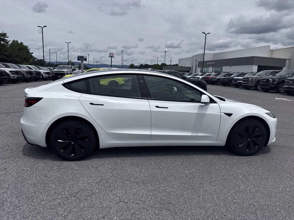 2025 Pearl White Multi-Coat Tesla Model 3 Long Range RWD Sedan