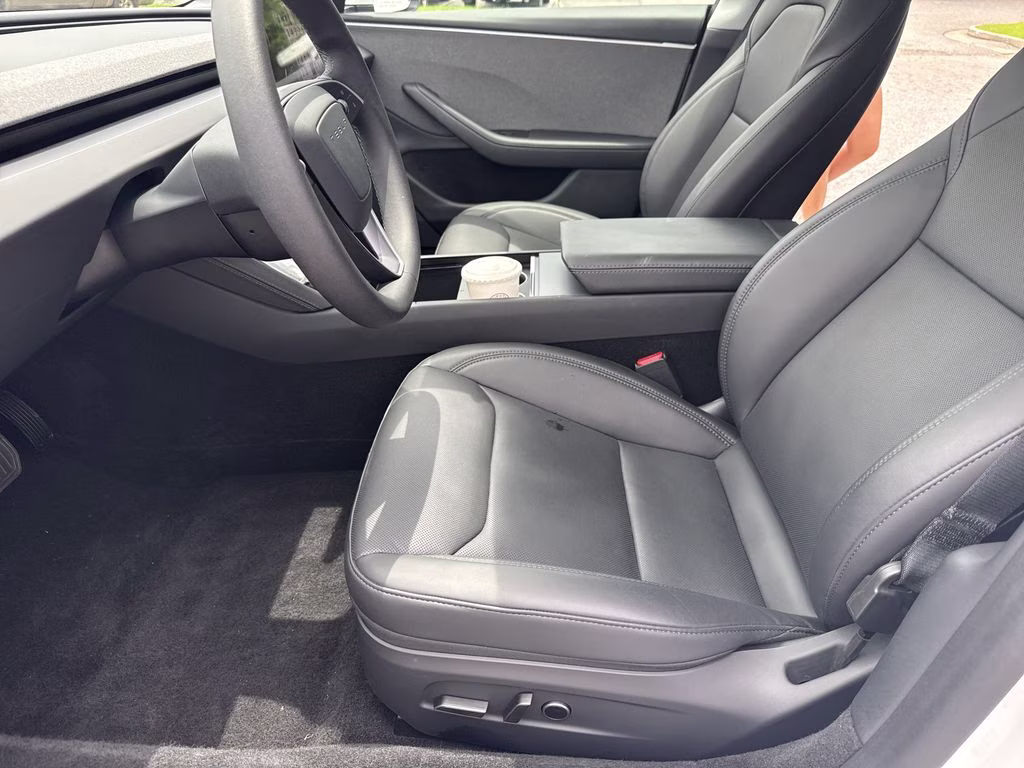 2025 Pearl White Multi-Coat Tesla Model 3 Long Range RWD Sedan
