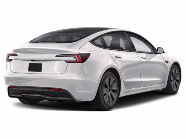 2025 Pearl White Multi-Coat Tesla Model 3 Long Range RWD Sedan
