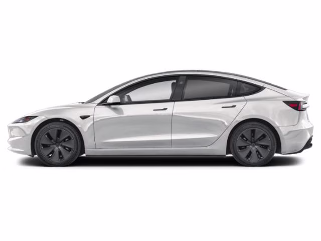 2025 Pearl White Multi-Coat Tesla Model 3 Long Range RWD Sedan