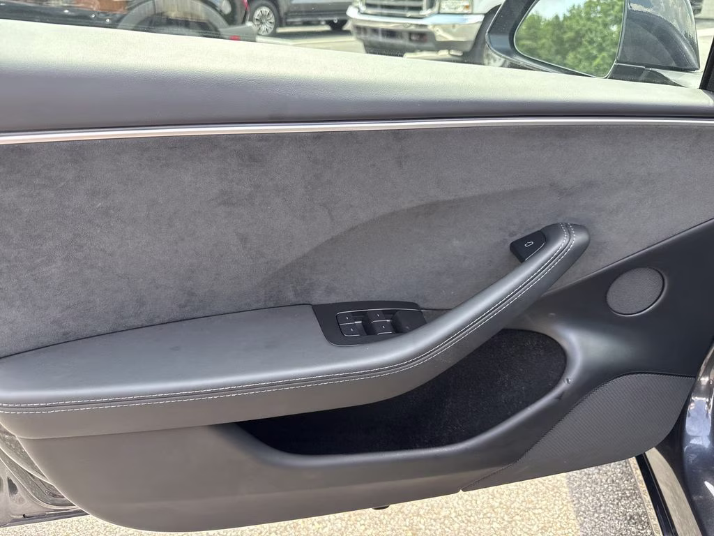 2025 Stealth Gray Tesla Model 3 Long Range AWD Sedan