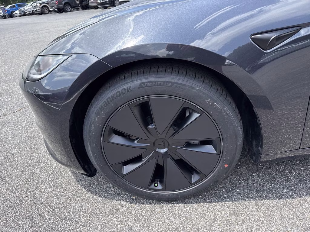 2025 Stealth Gray Tesla Model 3 Long Range AWD Sedan