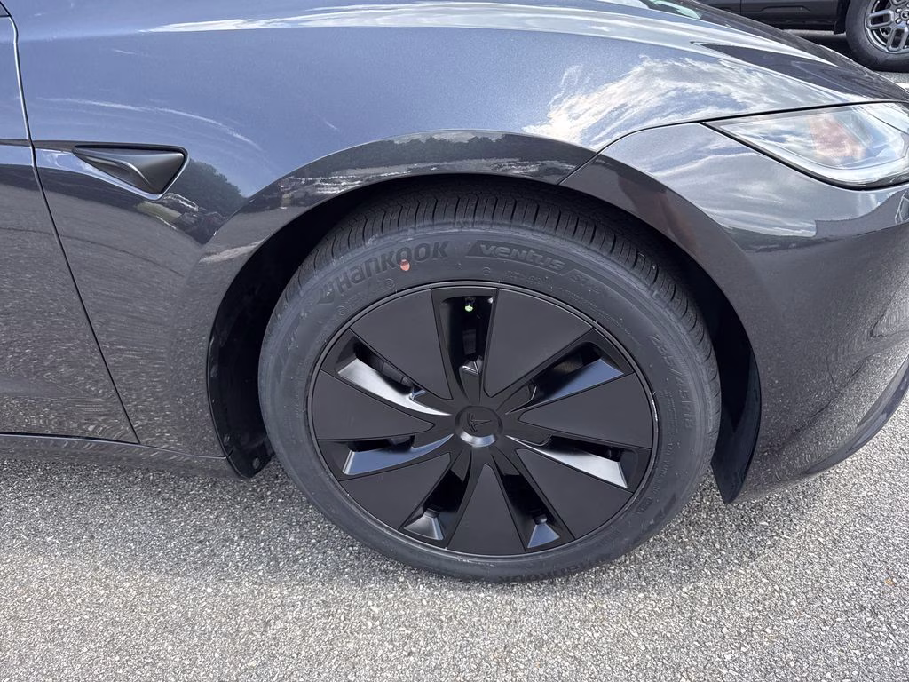 2025 Stealth Gray Tesla Model 3 Long Range AWD Sedan