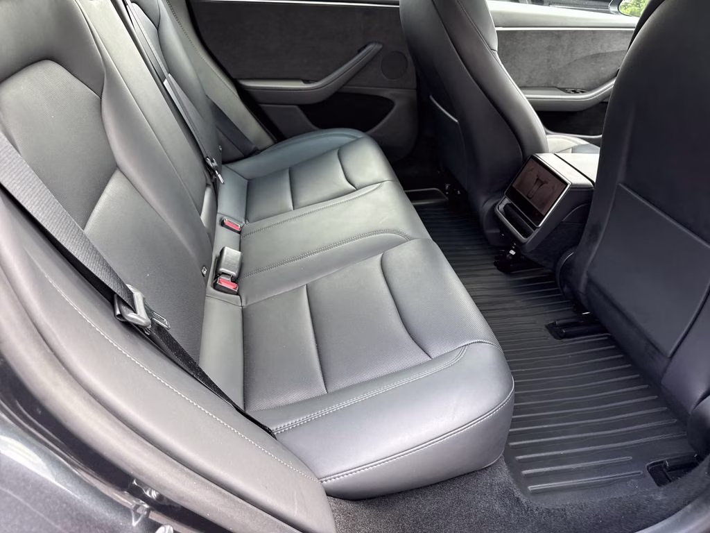 2025 Stealth Gray Tesla Model 3 Long Range AWD Sedan
