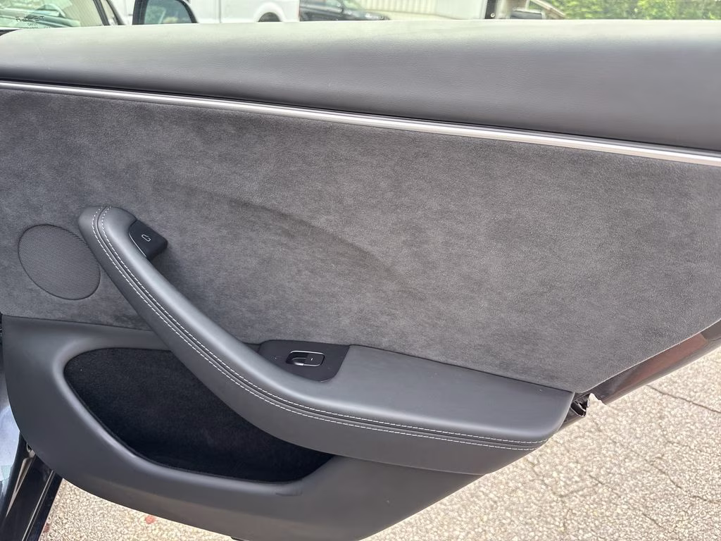 2025 Stealth Gray Tesla Model 3 Long Range AWD Sedan