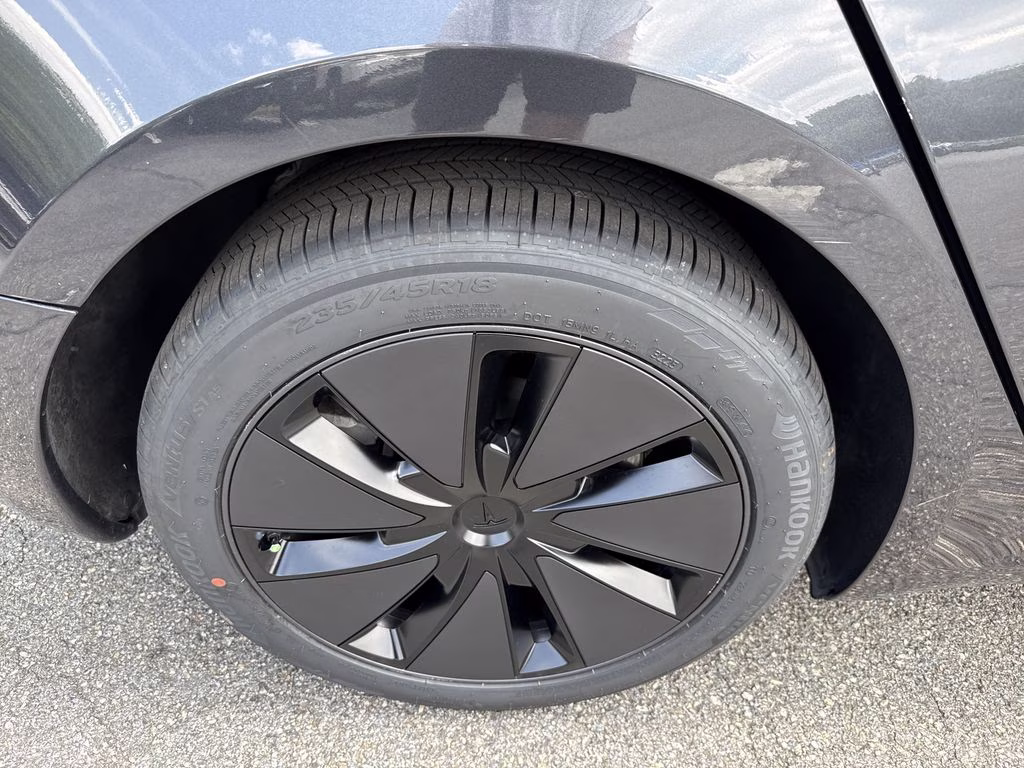 2025 Stealth Gray Tesla Model 3 Long Range AWD Sedan
