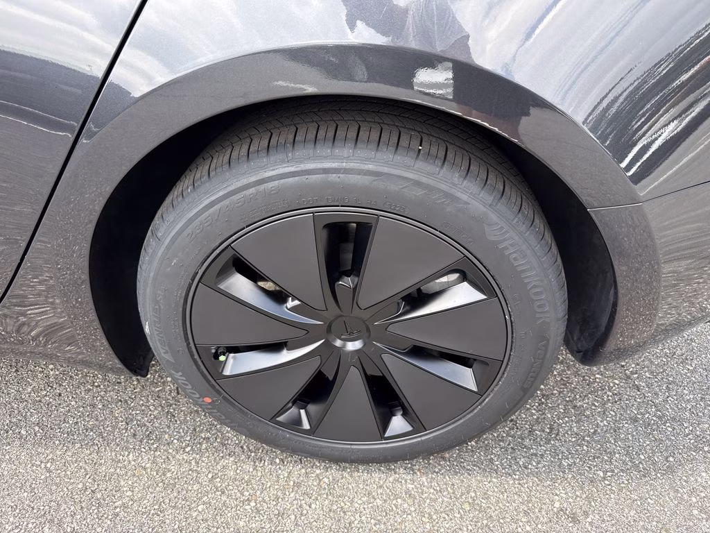 2025 Stealth Gray Tesla Model 3 Long Range AWD Sedan