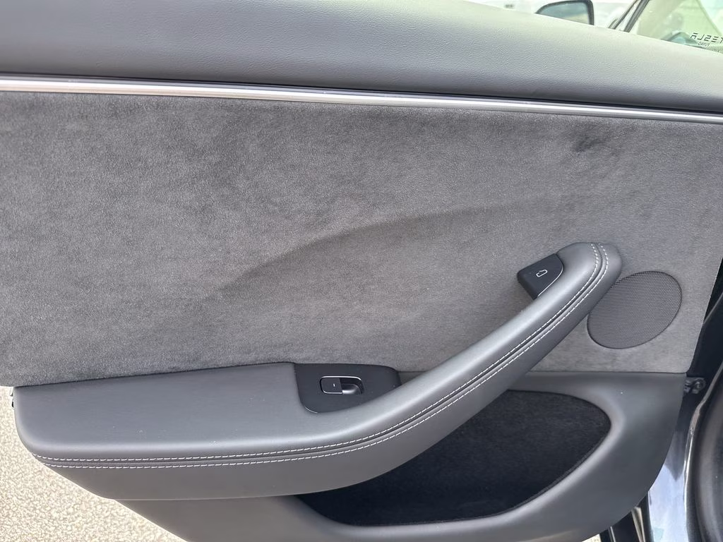 2025 Stealth Gray Tesla Model 3 Long Range AWD Sedan