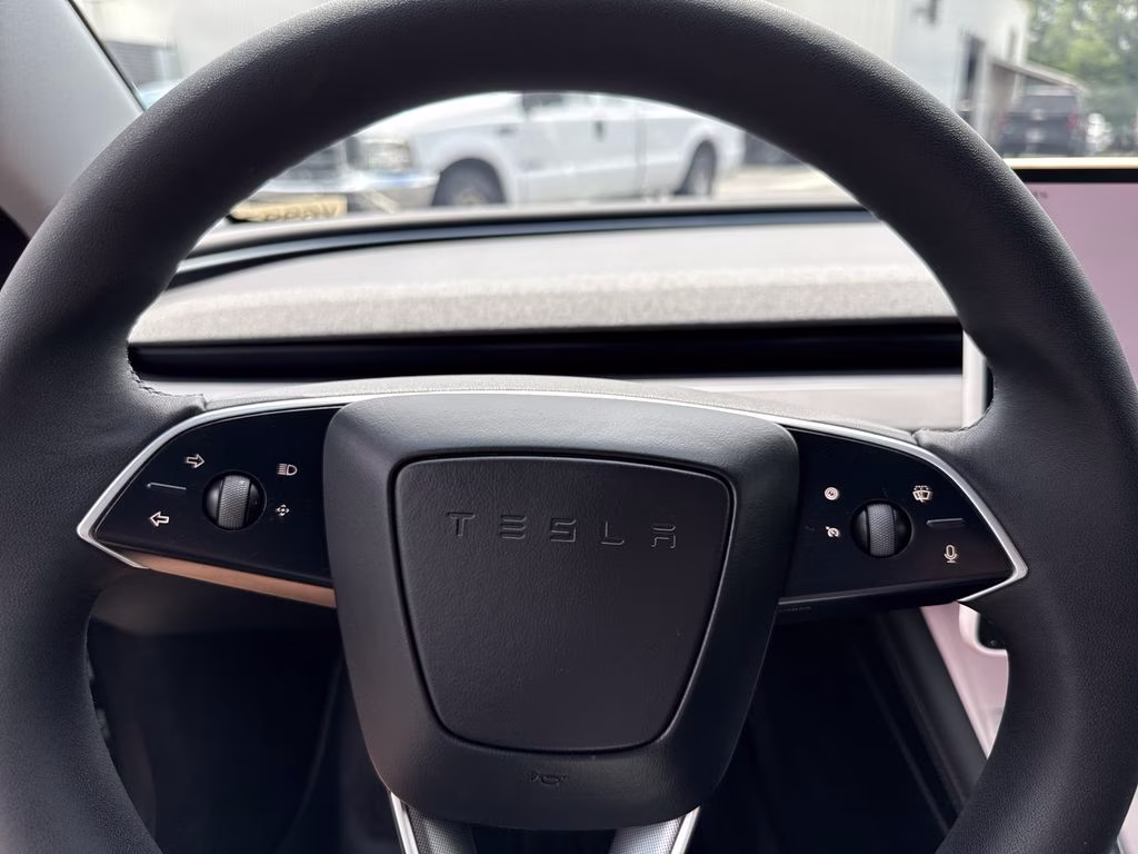2025 Stealth Gray Tesla Model 3 Long Range AWD Sedan