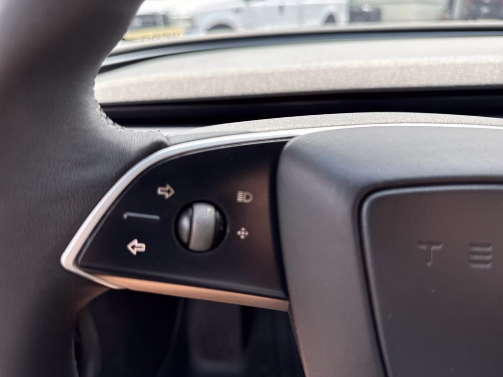 2025 Stealth Gray Tesla Model 3 Long Range AWD Sedan