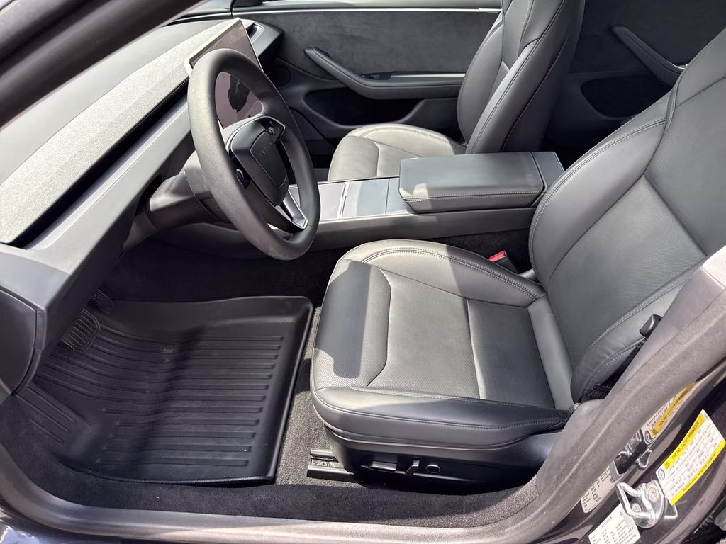 2025 Stealth Gray Tesla Model 3 Long Range AWD Sedan